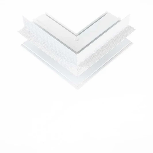 AM548 WH SMART Угловой соединитель внешний для встраиваемого шинопровода белый AM Group AM548 WH SMART