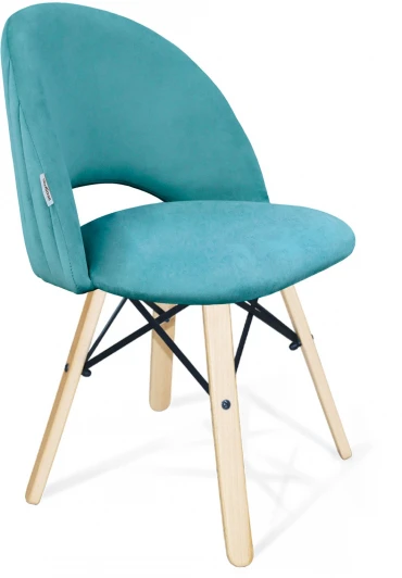 9409083903 Стул SHT-ST34-1/S70 голубая пастель/прозрачный лак/чёрный от фабрики Sheffilton