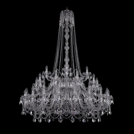 1411/20+10+5/460/h-175/2d Ni Подвесная люстра Bohemia 1411 1411/20+10+5/460/h-175/2d/Ni