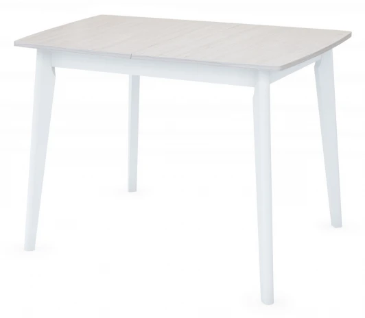 RF 0004 Стол Oslo раскладной 100-130x80x76см, Сосна Рандерс, белый Bradex Home RF 0004