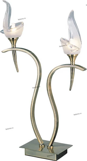 TX-0652/2 antique brass Интерьерная настольная лампа N-Light TX-0652 TX-0652/2 antique brass