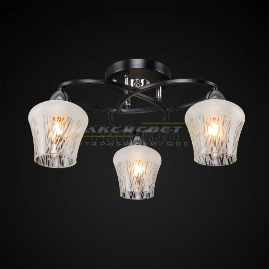 1-3080-3-BK+CR E27 Максисвет 1-3080-3-BK+CR E27