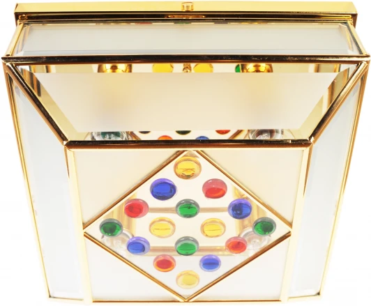 956/4PL-B.S(SatinatoM+Bottoni) Потолочная люстра Doge Luce 956/4PL-B.S(SatinatoM+Bottoni) (220V)