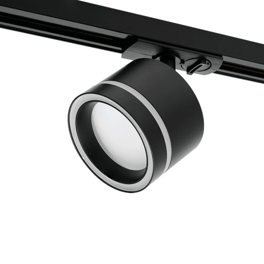 WTL-GX53/06B Трековый светильник однофазный Wolta WTL-GX53/06B под лампу GX53 черный LUCE