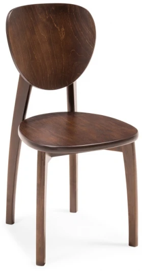 543598 Деревянный стул Woodville Окава венге коричневый 543598