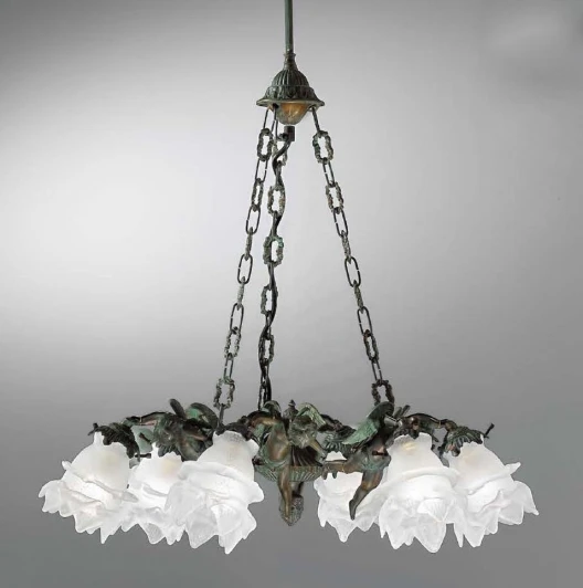 2081/6/SC Подвесная люстра Nervilamp 2081 2081/6/SC (220V, на цепи)