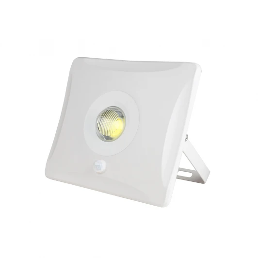 ULF-F31-10W/DW SENSOR IP65 100-265В WHITE картон Прожектор уличный Uniel ULF-F31-10W/DW SENSOR IP65 100-265В WHITE картон