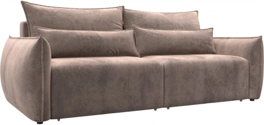 128626 Диван прямой Лига-051 НПБ Лига Диванов (Велюр) арт.128626