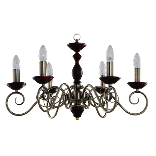 810/6-Oldbronze Подвесная люстра IDLamp 810 810/6-Oldbronze