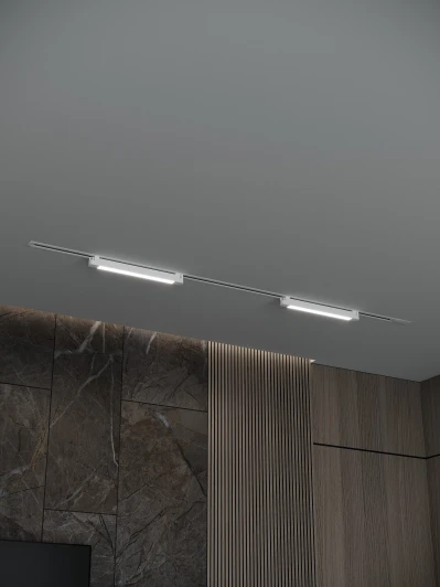 HSBL_kompl_S001_VI2W3K Трековая система в сборе однофазная встраиваемая 220V 32W Hesby Lighting Skylite №1 HSBL_kompl_S001_VI2W3K