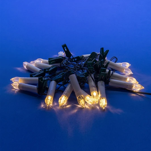 ULD-S0400-020/SGA WARM WHITE IP20 CANDLES Гирлянда Uniel ULD-S0400-020/SGA WARM WHITE IP20 CANDLES