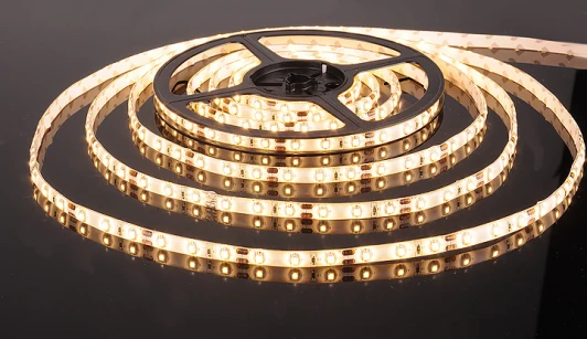 3528/60 LED 4.8W IP65 теплый белый свет 3300К Светодиодная лента Elektrostandard 3528/60 LED 4.8W IP65 теплый белый свет 3300К