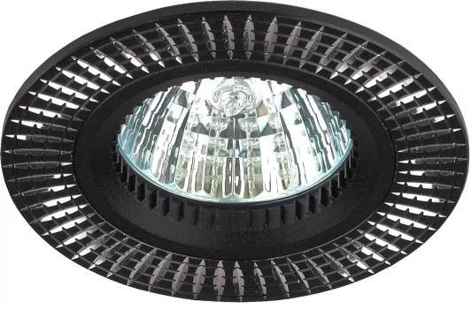 KL32 AL/BK/1 Встраиваемый точечный светильник ЭРА KL32 AL/BK/1 (12V, круглые)