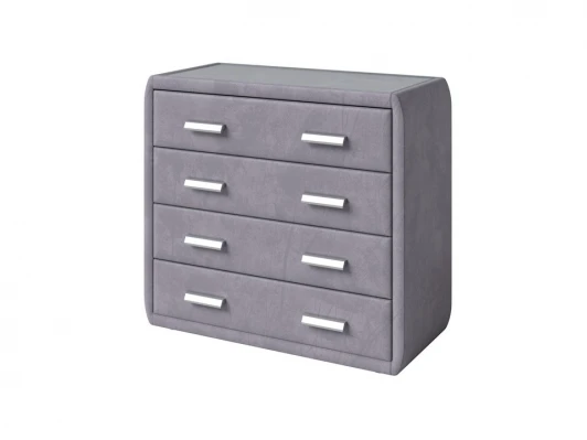 2049870 Комод Soft Mebel (Ткань: Микровелюр Manhattan Стальной) PROxSON 101x48 2049870
