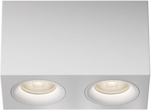 C013CL-02W Потолочный светильник Slim GU10 2x50Вт Maytoni Technical C013CL-02W (220V)