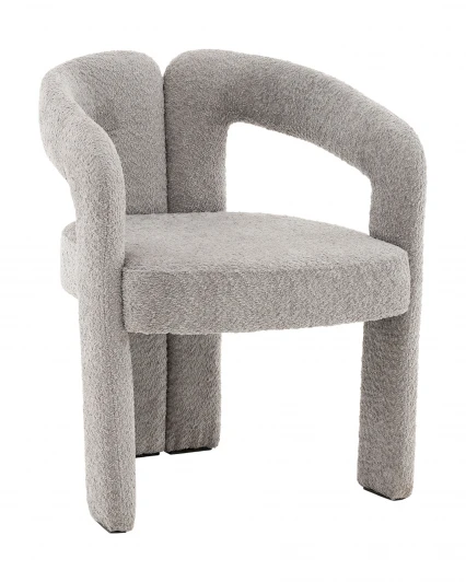 УТ000041354 Стул Болинджер букле светло-серый Stool Group арт.УТ000041354