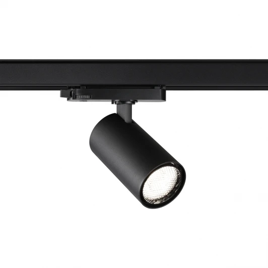 359568 Трековый светильник трехфазный светодиодный Novotech Helix 359568 черный IP20 LED 25W 4000K 220V (круглые)