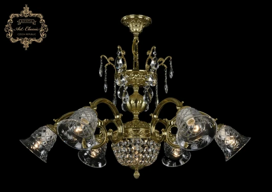 31.42.6.NV215IV.170GL.G.Sp.Clear.1B Подвесная люстра Art Classic 31.42 31.42.6.NV215IV.170GL.G.Sp.Clear.1B