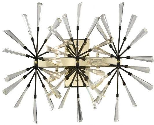 WE119.04.301 Настенный светильник Floriane WE119.04.301 Wertmark (220V, хрусталь)