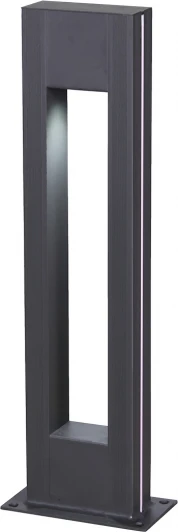 09208-F(220V),16(10) Наземный уличный светильник Kink Light Грайни 09208-F(220V),16(10) серый, с декоративной розовой подсветкой 220V Led 5W (IP65)