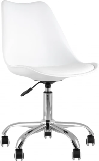 УТ000025498 Стул офисный BLOK NEW пластиковый белый УТ000025498