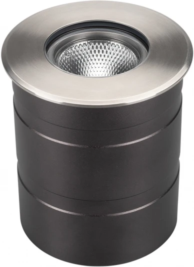 033578 Уличный встраиваемый светильник светодиодный LTD-GROUND-R110-15W Day4000 (SL, 20 deg, 230V) (Arlight, IP67 Металл) 033578