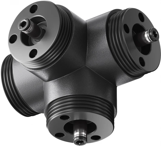 CA019L4C-B Х-образный вертикальный коннектор для системы Shelf без ввода питания Maytoni Accessories for system Shelf CA019L4C-B (24V)