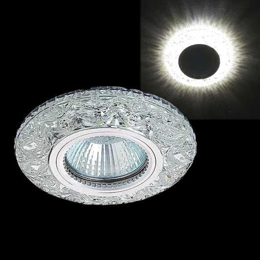 51607-9.0-001MN MR16+LED3W DL WH 4000K Точечный светильник Reluce 51607-9.0-001MN MR16+LED3W DL WH 4000K