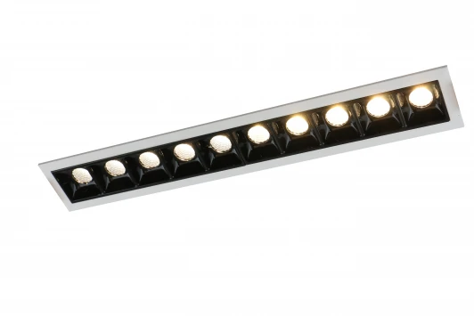 A3153PL-10BK Светодиодный встраиваемый линейный светильник Arte Lamp Grill A3153PL-10BK