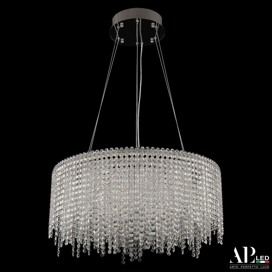 SH13.60.B.Ni.4000 Подвесная люстра светодиодная APL LED Sicilia SH13.60.B.Ni.4000