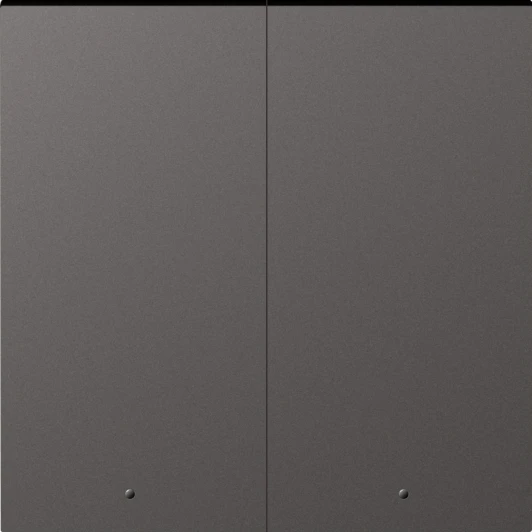 DE28545 Клавиша 2-я с подсветкой, матовый титан Donel A07 DE28545