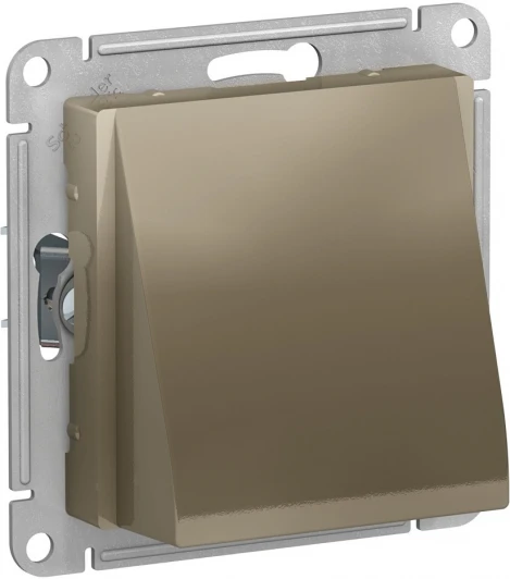 ATN000599 Вывод кабеля встраиваемый (шампань) Systeme Electric AtlasDesign ATN000599