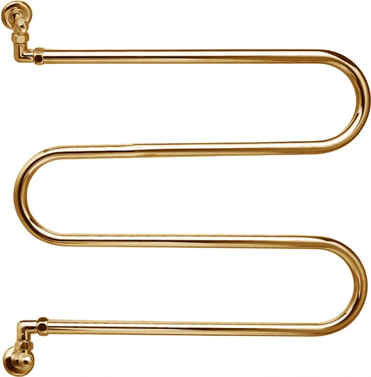 400GO Полотенцесушитель водяной Margaroli Vento 400GO золото