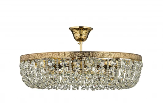 Favola E 1.4.45.502 G Потолочная люстра буше Arti Lampadari Favola E 1.4.45.502 G (220V, хрусталь, кольцо)
