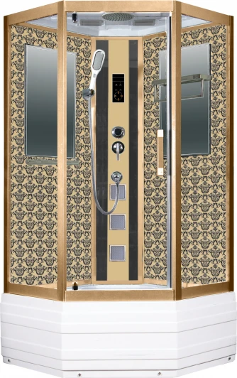 7798G Душевая кабина Niagara Lux 7798G золото