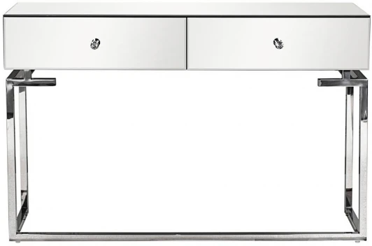 KFG075 Консоль зеркальная с двумя ящиками 120*35*77см Garda Decor арт.KFG075