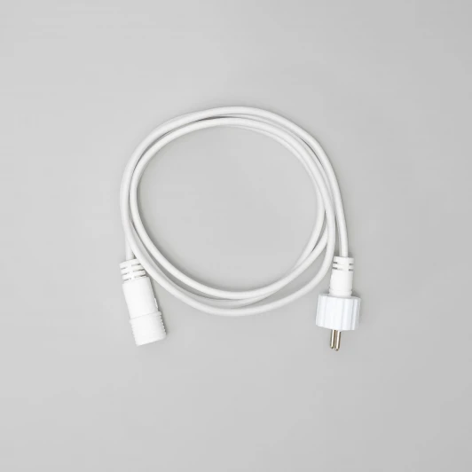SLL1m-8-1 Соединитель 1м для Нитей 24В без возможности управления, Провод Белый ПВХ, IP65 Laitcom SLL1m-8-1