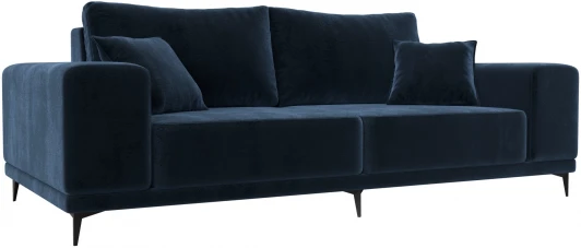 126699 Диван прямой Льюес Лига Диванов (Велюр) арт.126699
