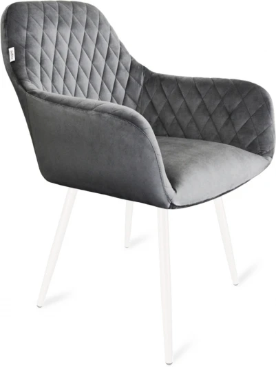 2297186305 Стул Sheffilton SHT-ST38/S95-1 угольно-серый/белый муар