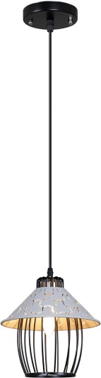 02513-0.9-01 BK+WH Подвесной светильник Reluce 02513-0.9-01 BK+WH (220V, на проводе)