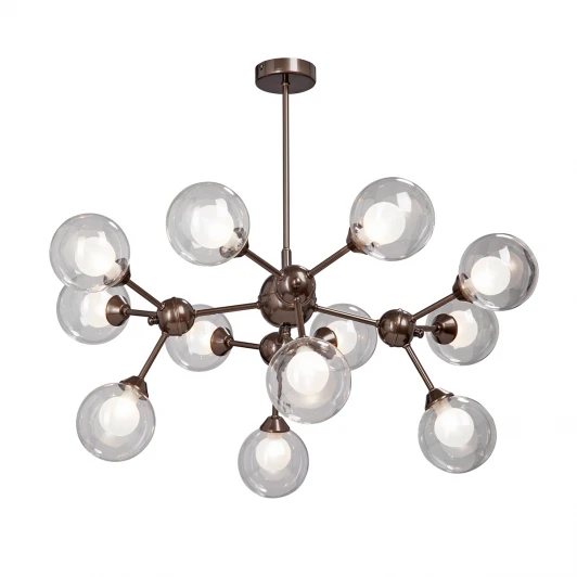 V4886-7/12PL Потолочная люстра на штанге Vitaluce V4886-7/12PL (220V, шарики)