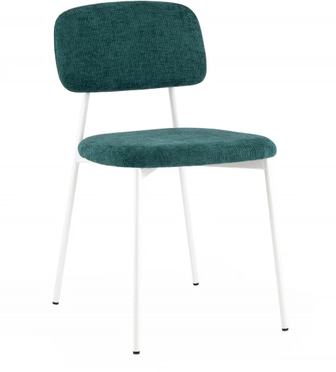 УТ000039973 Стул Stool Group Chao темно-зеленый белые ножки арт.УТ000039973