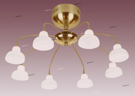 PX-0325/8 antique brass Потолочная люстра N-Light PX-0325 PX-0325/8 antique brass