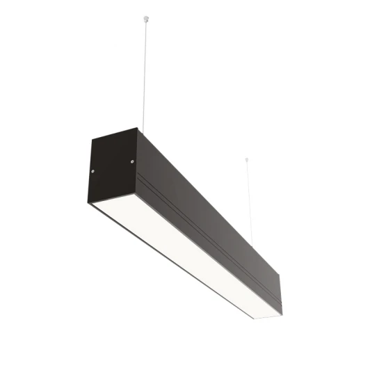 ДСО01-18-001-3К-Ч Светодиодный линейный светильник Wolta Профиль ДСО01-18-001-3К-Ч матовый