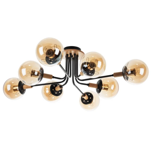 A2716PL-8BK Потолочная люстра Arte Lamp Oxford A2716PL-8BK (220V, шарики, молекулы)