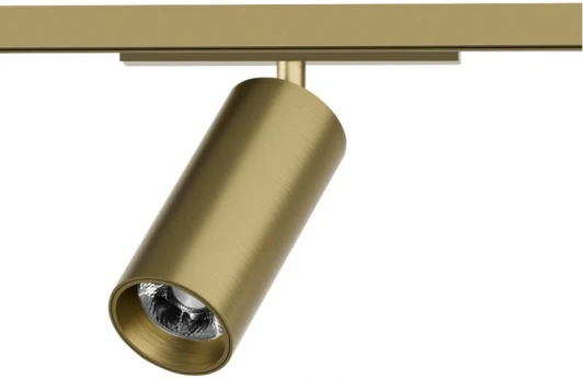 DK5741-SB Трековый светильник для магнитного шинопровода Denkirs Shine Spot DK5741-SB 48V 10W сатинированная латунь (LED, круглые)