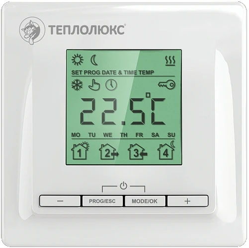 2153751 Терморегулятор Теплолюкс ТР 520 белый