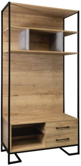 4009290h_Натур Стеллаж R-Home Loft Дуб натур под ТВ
