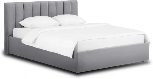 671735 Кровать Queen Sofia 1600 Lux ОГОГО (арт.671735), (Ткань/Серый)