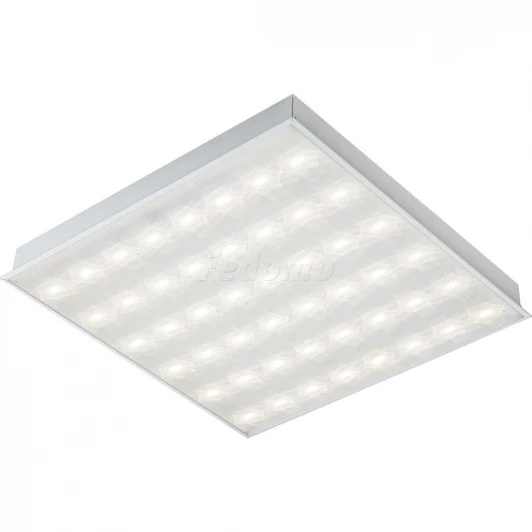 ДВО14-30-02 Светильник светодиодный Новый свет ДВО14, 30W, 2200lm, 4000K, IP40, белый призматический рассеиватель, белый